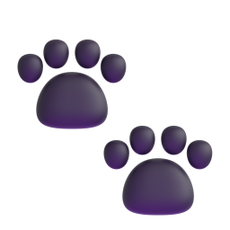 paw prints - 爪印